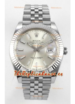 Reloj Datejust Superclon 126334 con esfera de acero, 41 mm, MVMNT con volante de inercia variable 3235