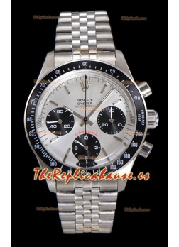 Reloj Rolex Daytona Paul Newman de 37 mm con esfera de acero y cuerda manual, réplica de alta calidad