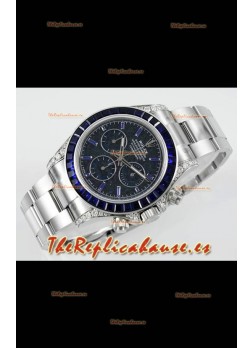 Reloj Rolex Daytona 126599TSA Roger Federer con esfera azul obsidiana, réplica exacta