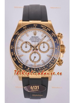 Reloj Rolex Daytona 126518 con esfera blanca, MVMNT con volante de inercia variable y superclon