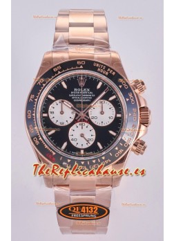 Reloj Rolex Daytona 126525 Le Mans de oro rosa, MVMNT con volante de inercia variable, superclon