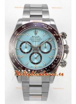 Reloj Rolex Daytona 126506 azul hielo con marcadores de varilla y mecanismo MVMNT con volante de inercia variable, superclon