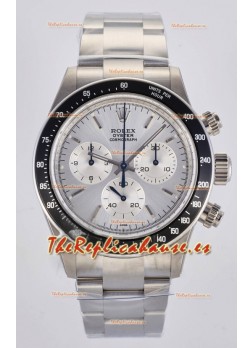 Réplica suiza del Rolex Daytona Paul Newman con esfera de acero y movimiento 4130 modificado a medida