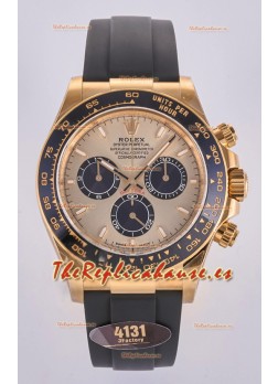 Reloj Rolex Daytona 126518 con esfera dorada, MVMNT con volante de inercia variable, superclon