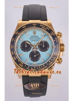 Reloj Rolex Daytona 126518 con esfera azul Tiffany, MVMNT con volante de inercia variable y superclon