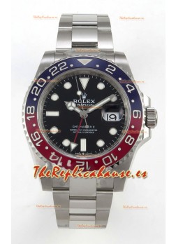 GMT Masters 126710BLRO Pepsi Cal.3285 MVMNT con volante de inercia variable superclon