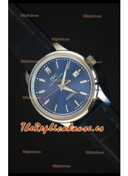 IWC Ingenieur Automatic Reloj Suizo Edición Limitada Dial Azul Replica a Escala 1:1