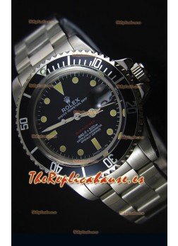 Rolex Submariner 1680 Edición Vintage Reloj Replica Suizo a Espejo 1:1