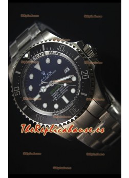 Rolex Sea-Dweller Deepsea Blue 116660 Reloj Suizo Mejor Edición de 2017 a Espejo 1:1