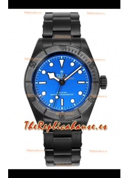 Reloj réplica suizo Tudor Black Bay con caja PVD y esfera azul