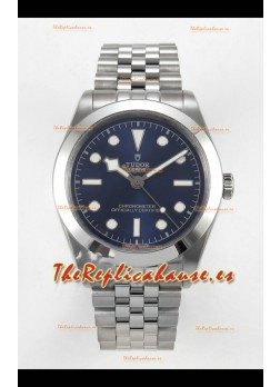 Reloj Tudor Black Bay de 39 mm con esfera azul, superclon
