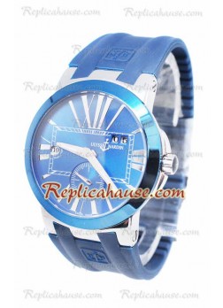Ulysse Nardin Executive Dual Time Blue Reloj