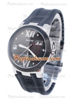 Ulysse Nardin Executive Dual Time Diamond Black Reloj