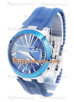 Ulysse Nardin Executive Dual Time Blue Reloj de Dama