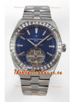 Reloj Vacheron Constantin Overseas Tourbillon Superclon de acero inoxidable