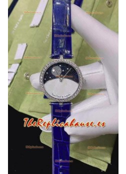 Reloj de cuarzo con complicaciones poéticas de Van Cleef & Arpels
