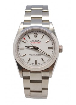 Rolex Milgauss Reproducción Reloj Suizo - 40MM Esfera Blanco Apagado