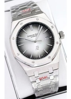 Audemars Piguet Royal Oak Jumbo Extra Thin Edition Reloj en Dial Gris - 39MM en Caja Acero 904L