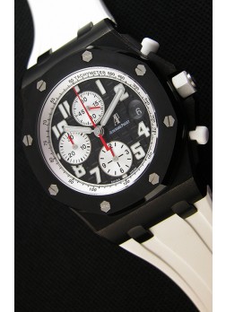 Audemars Piguet Royal Oak Offshore Reloj Réplica a Espejo 1:1 Black & White Edición Marcus