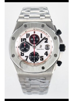 Audemars Piguet Royal Oak Offshore PANDA Chronograph Reloj Réplica Super Clone 1:1 - Acero 904L