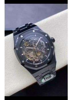 Audemars Piguet Royal Oak Double Balance Wheel Openworked Edition Cerámica 1:1 Superclone Reloj Réplica
