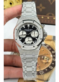Reloj Audemars Piguet Royal Oak Cronógrafo 26239BC Dial Negro Esmerilada, Super Clon.
