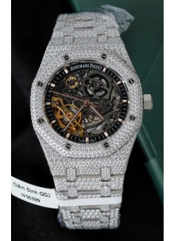 Réplica del Reloj  Audemars Piguet Royal Oak con doble volante, edición ICED-OUT, superclon 1:1