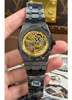 Reloj Audemars Piguet Royal Oak Super Clone Edición Cerámica Negra Esqueletizada