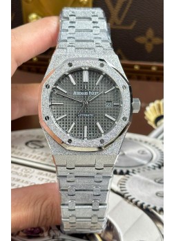 Reloj Audemars Piguet Royal Oak Frosted de 37 mm, automático, con Dial Gris