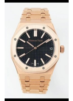 Audemars Piguet Royal Oak 15510OR 41MM, Réplica del Reloj , Dial Rosa, Dorado Negro