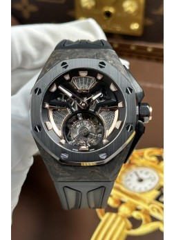 Audemars Piguet Royal Oak Concept Tourbillon UAE Reloj Super Clon de Fibra de Carbono