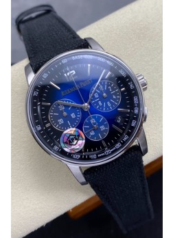 Audemars Piguet CODE 11.59 Cronógrafo Reloj Réplica Suizo en 904L Dial Acero Gris