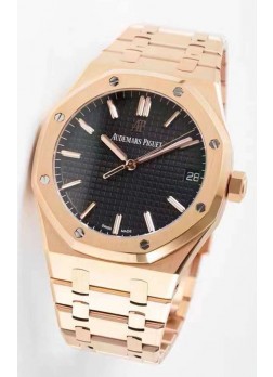 Audemars Piguet Royal Oak Reloj de Acero 904L 42MM Chapado en Oro Rosado - Ultimo Movimiento 1:1 3120