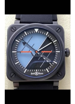 Bell & Ross BR03A Instruments Edition Revestimiento PVD Réplica Espejo 1:1