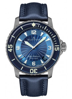 Blancpain Fifty Fathoms Automatique Titanium Edition Reloj Réplica Suiza en Calidad Espejo 1:1