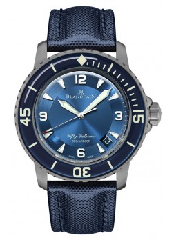 Blancpain Fifty Fathoms Automatique Titanium Edition Reloj Réplica Suiza en Calidad Espejo 1:1