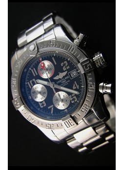 Breitling Skyland Avenger Reloj Réplica Suizo Cronógrafo Dial Gris Réplica a Espejo 1: 1