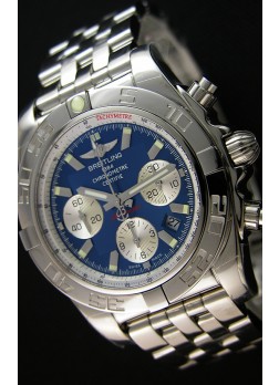 Breitling Chronomat B01 Reloj Réplica Suizo Dial Azul Reloj Réplica Espejo 1:1