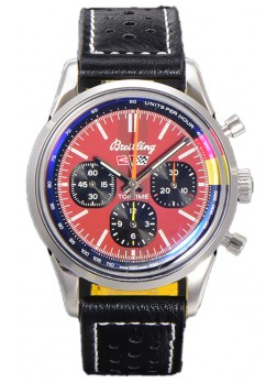 Breitling Top Time B01 Chevrolet Corvette Correa de Piel Reloj Réplica Suiza Espejo 1:1 