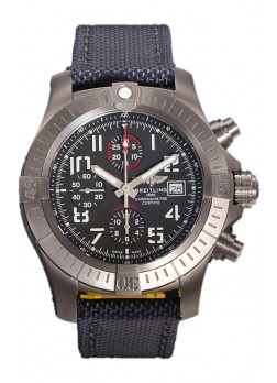 Breitling Avenger Bandit Dial Negro Caja Titanio Reloj Réplica Suiza Espejo 1:1