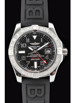 Breitling Avenger Steel GMT Reloj Suizo a Espejo 1:1 Última Edición - Dial Negro