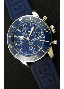 Breitling Superocean Heritage II Dial Azul 46MM Reloj Réplica Suizo a Espejo 1:1