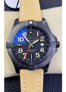 Breitling Avenger GMT 45V32395101B1X1  Reloj Réplica Suizo a Espejo 1:1 - Caja de Titanio