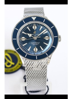 Breitling Superocean Heritage 57 Dial Azul Reloj Réplica Suizo Espejo 1:1 