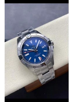 Breitling Avenger GMT Automatic 44 Reloj Réplica Suizo Super Clone 1:1  - Dial Azul 