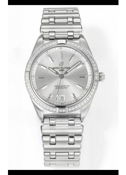 Breitling Chronomat 36MM Acero Inoxidable Casing Reloj Réplica Espejo 1:1 Dial Acero
