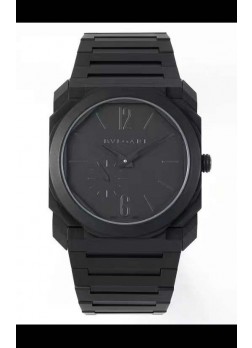 Bvlgari Octo Finissmo Edición Réplica a Espejo 1:1 Areneado Caja Revestida en DLC
