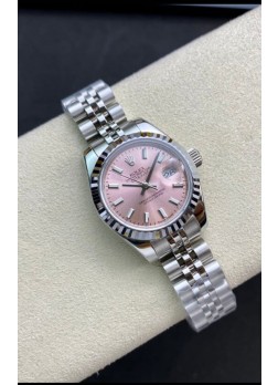 Rolex Datejust 28MM Réplica Suizo en Caja de Acero 904L en Dial Morado-  Réplica a Espejo 1:1