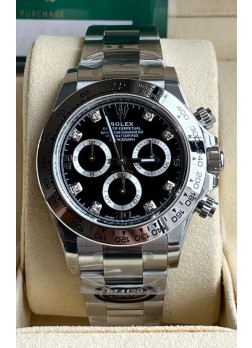 Rolex Cosmograph Daytona 116509 Dial Negro Movimiento Cal.4130 - Reloj Acero 904L