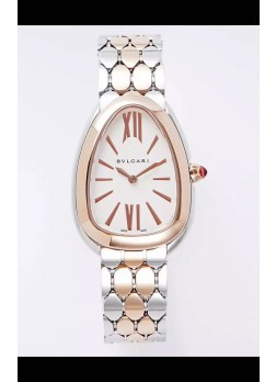 Bvlgari Serpenti Seduttori Edition Caja en Oro Rosado Dos Tonos Reloj Super Clone